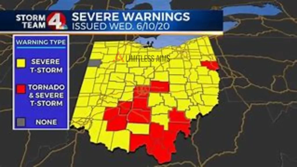 Tornado warning issued for Franklin County with confirmed report of tornado in Madison County