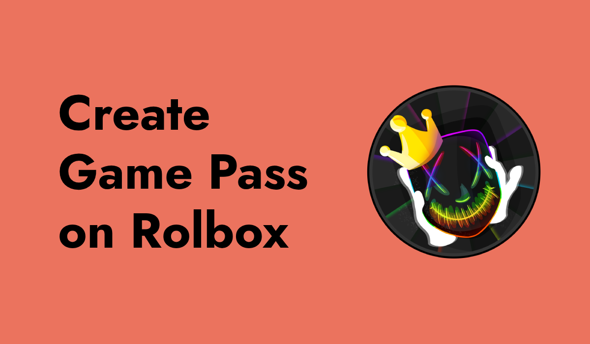 Create Game Pass on Roblox