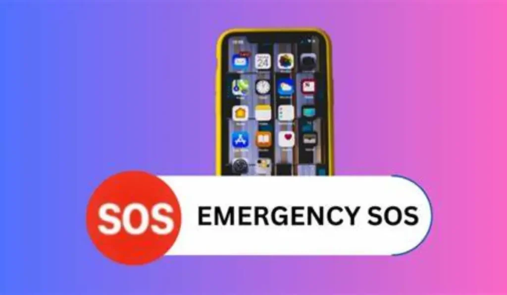 how to remove sos from iphone