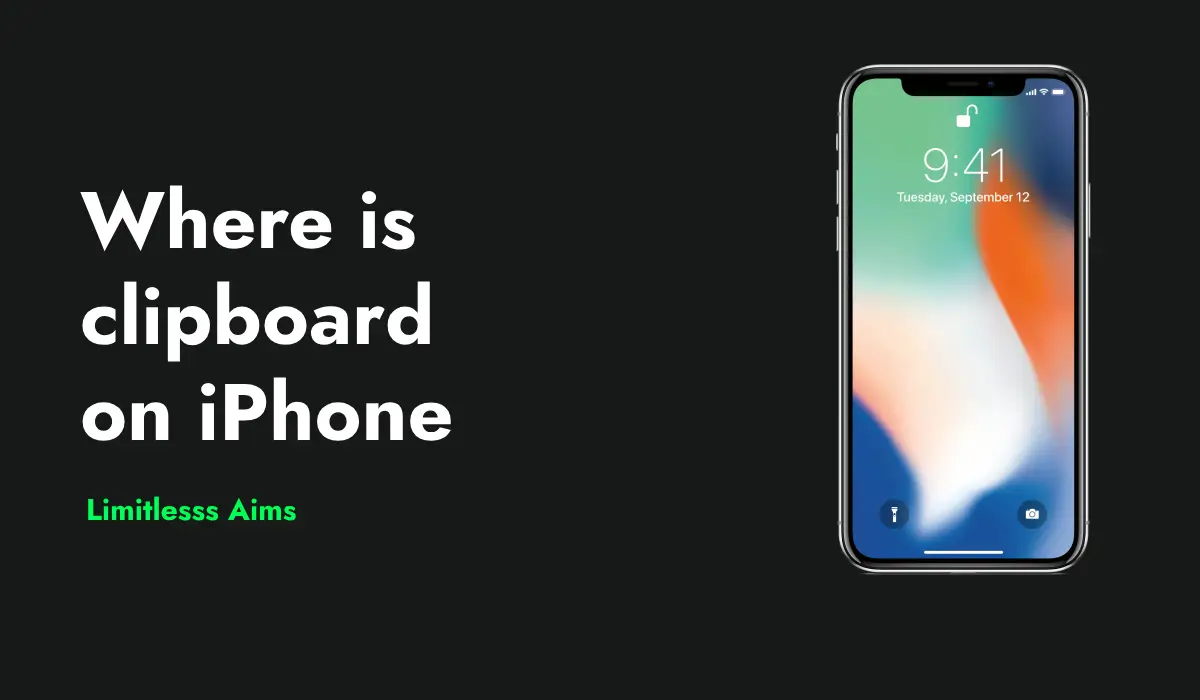 where is clipboard on iphone