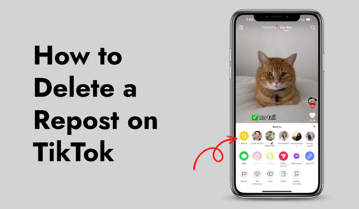 How to Delete a Repost on TikTok