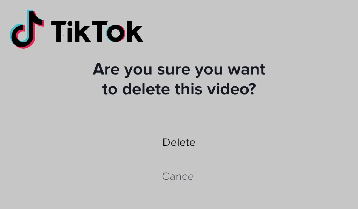 Delete All TikTok Videos