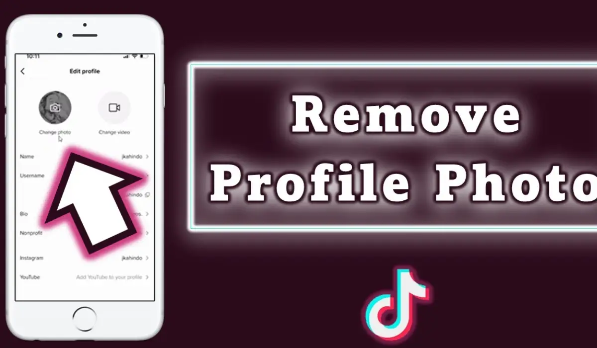 delete tiktok profile picture