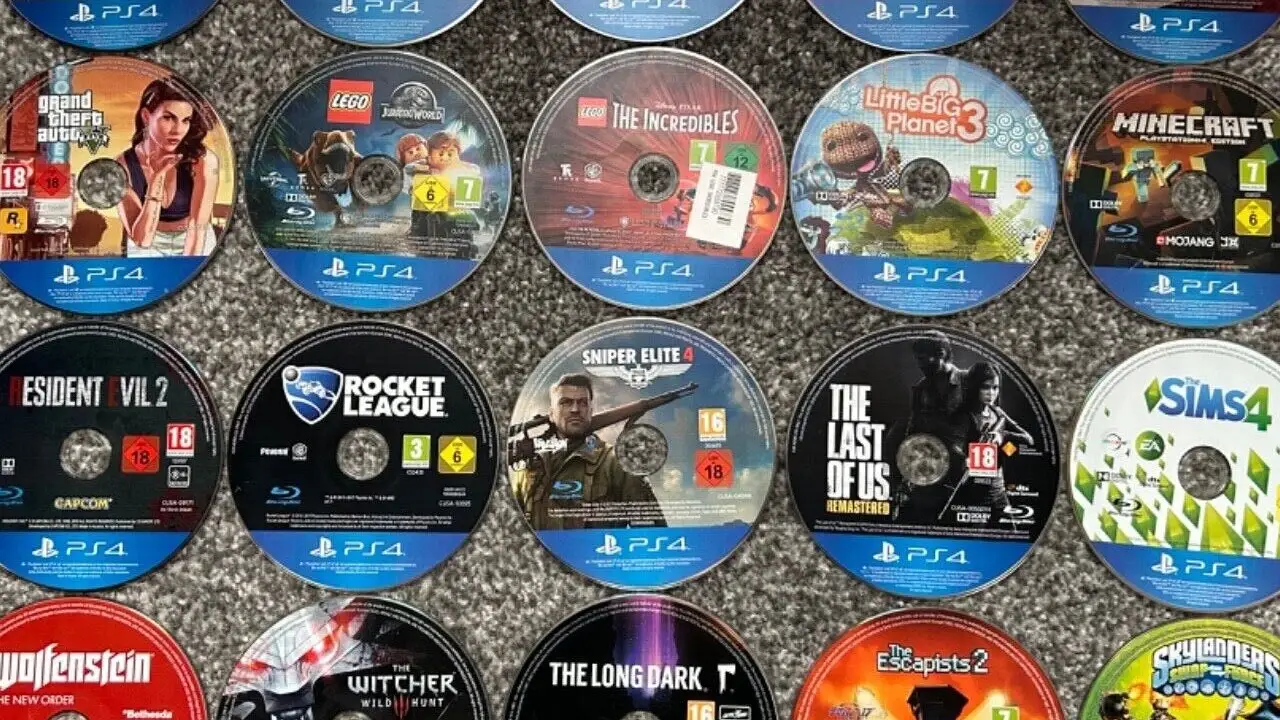 ps4 disc games