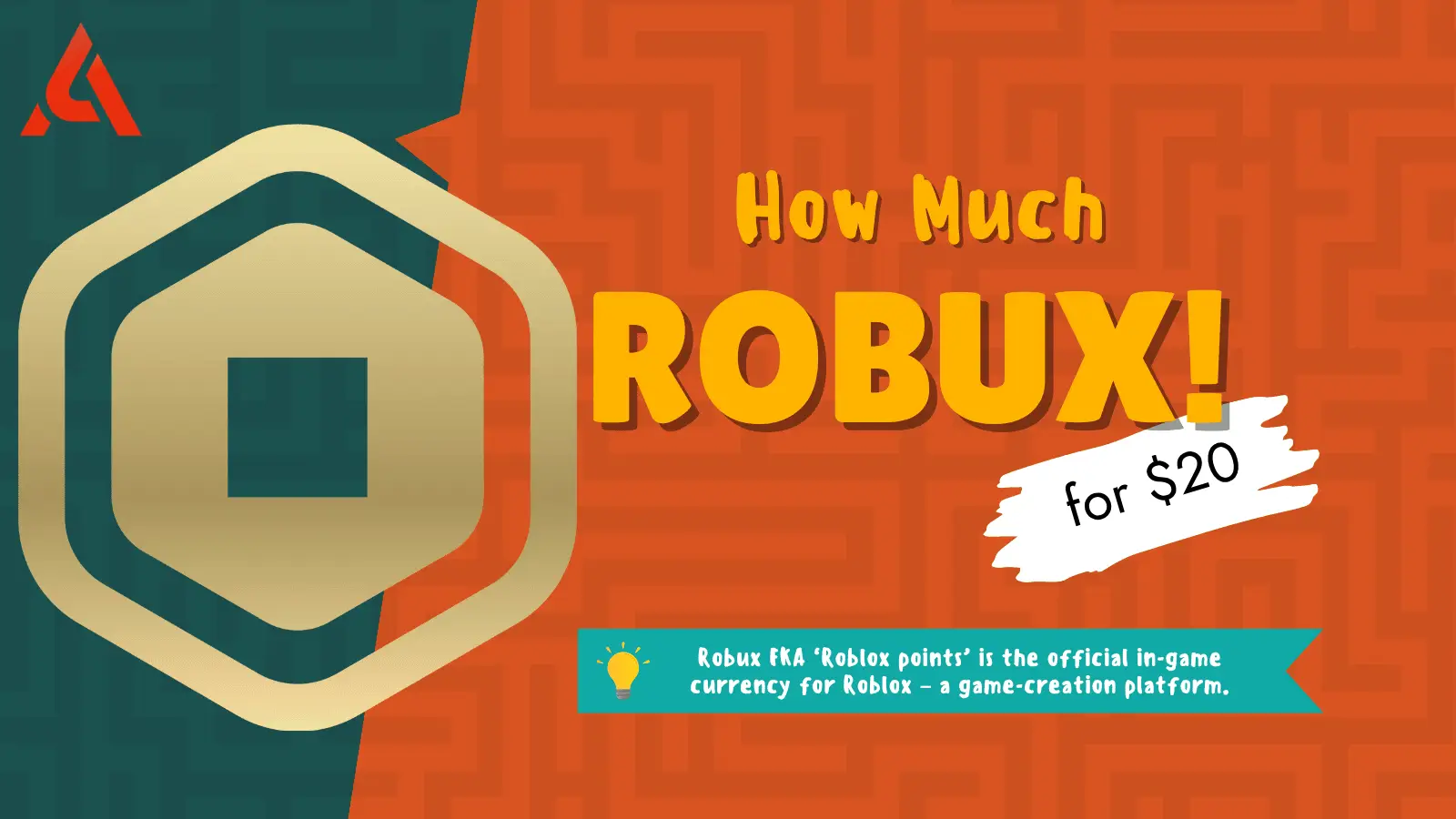 how much robux can i get with 20 dollars